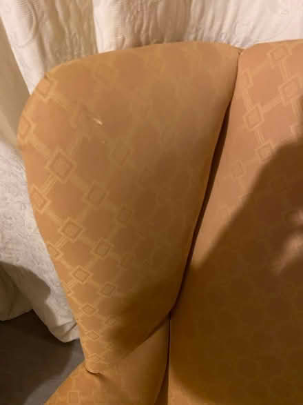 Photo of free Yellow armchair (Stowmarket) #4