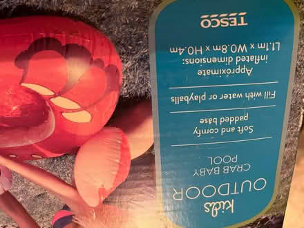 Photo of free Child’s paddling pool (Langney BN23) #2