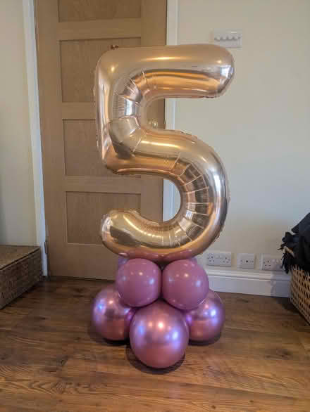 Photo of free 5th birthday balloon (Haywards Heath, RH16) #1