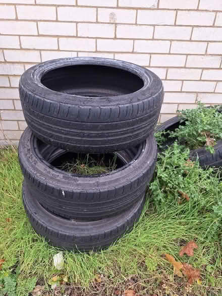 Photo of free Car tyres. Various sizes (GU11) #1