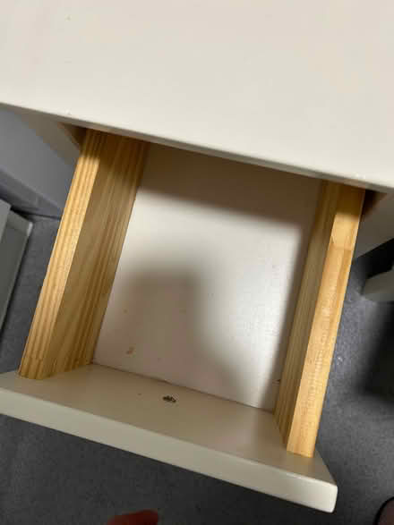 Photo of free Two matching white bedside tables (ware SG12) #3
