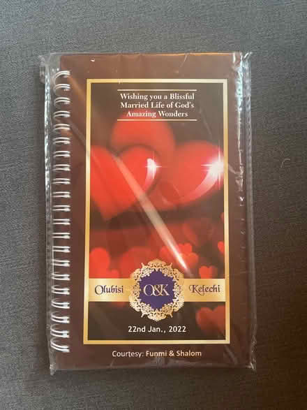 Photo of free Notebook, lined pages, unused (Battersea SW8) #1