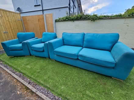 Photo of free Sofa and Chairs (Burneside LA9) #3
