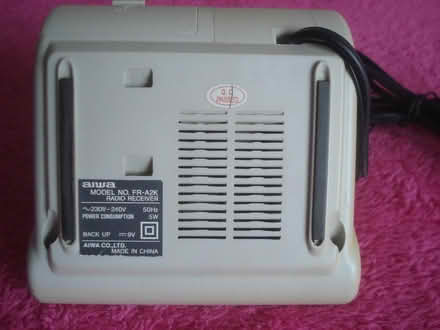 Photo of free AIWA clock radio, vntg working (Barming ME16) #3