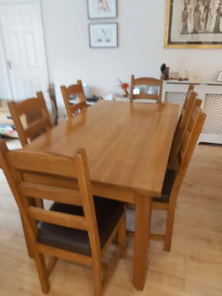 Photo of free Dining table and chairs (Twiss Green WA3) #3