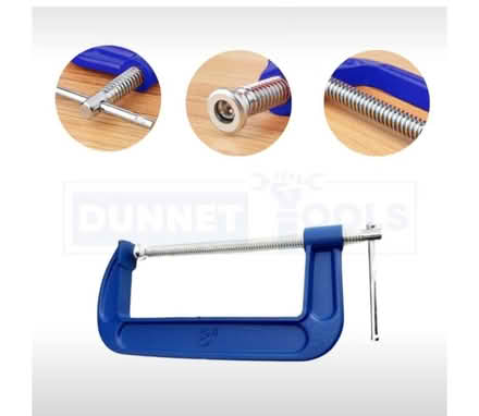 Photo of Heavy Duty 8 Inch G-Clamp (Holloway, N7) #3