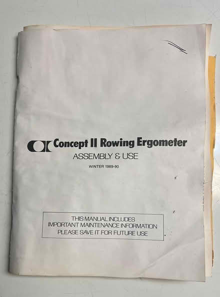 Photo of free Rowing Machine Concept II (Kenwood Hyde Park) #2