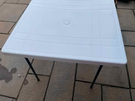 Photo of free Collapsible garden table (Seaford BN25) #1