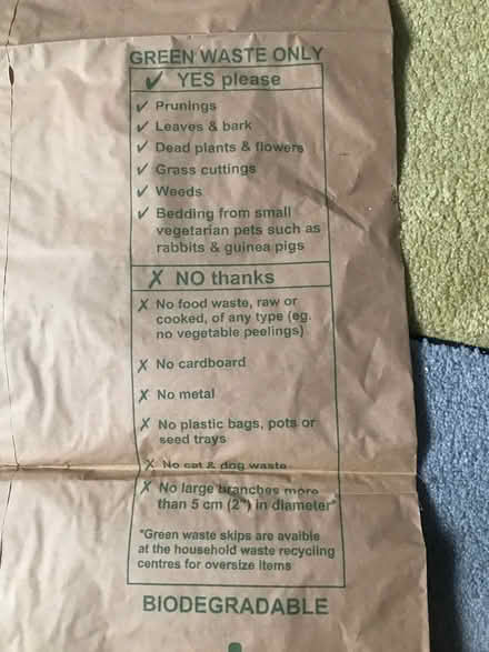 Photo of free Garden/Compost Bags (Ware SG12) #2