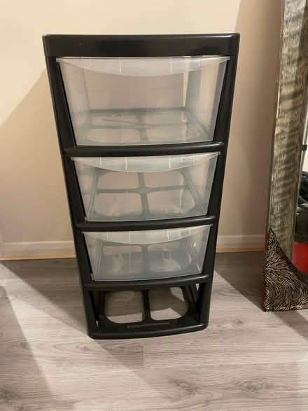 Photo of free Plastic storage shelves (Kingston KT1) #1