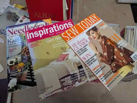 Photo of free Large collection of Inspirations magazines Sewing & Crafts (Harlaxton NG32) #4