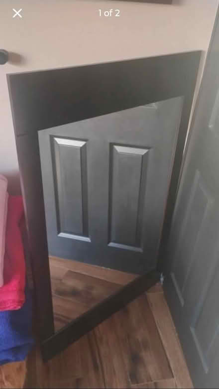 Photo of free Dark wood, heavy mirror (Allesley CV5) #1