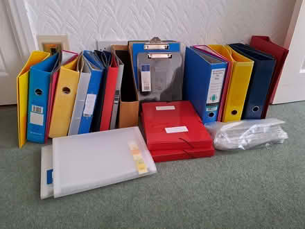 Photo of free Ringbinders, Document Wallets, clipboards, etc (Allerton BD15) #1