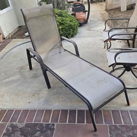 Photo of free outdoor chairs (need new fabric) (San Diego (scripps ranch)) #2