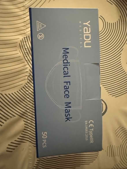 Photo of free Out-of-date medical face masks (DE7) #1