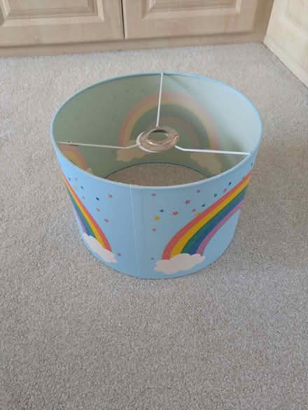 Photo of free Rainbow lampshade, 30cm diameter (Bishopton Hamlet CV37) #1