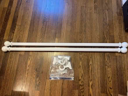 Photo of free two 54" curtain rods (Tenleytown DC) #1