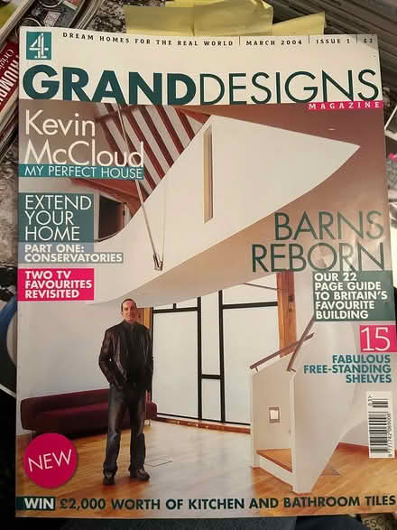 Photo of free Grand Designs Magazines 10yrs worth (Brecon) #1