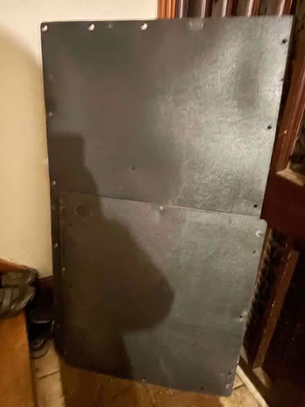 Photo of free sheets of rigid hard plastic / boxer van door liners (Little Eaton DE21) #1