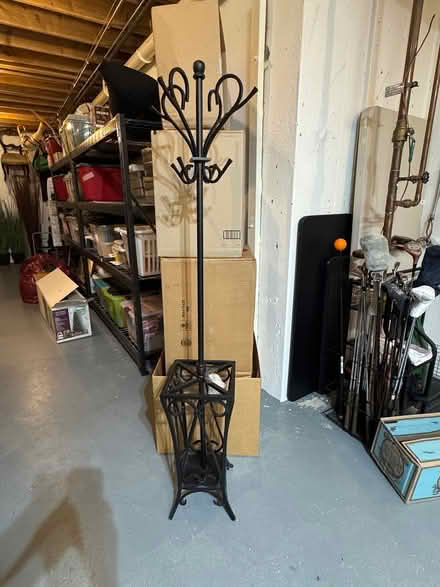Photo of free Black Iron Coat Tree (Elmhurst IL) #1
