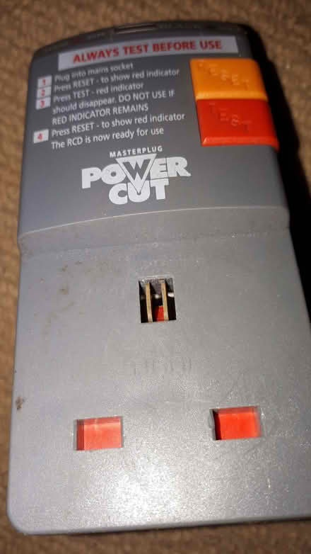 Photo of free Masterplug Power Cut Safety Adaptor (Cressex HP12) #1