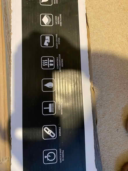 Photo of free Palio clic flooring in dark grey (Darwen BB3) #4