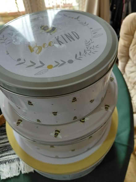 Photo of free 3 cake/biscuit tins (Rowner PO13) #2