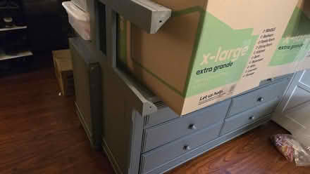 Photo of free Loft bed with full mattress (Paseo and Barstow) #3