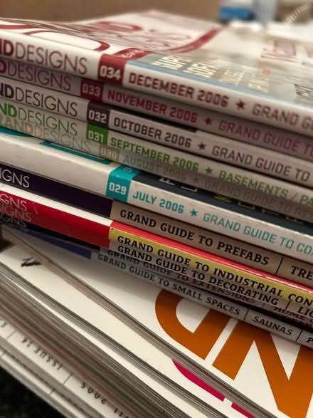 Photo of free Grand Designs Magazines 10yrs worth (Brecon) #4