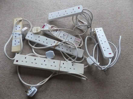 Photo of free 6 extension leads (Rowlands Castle PO9) #1