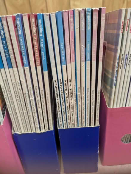 Photo of free Large collection of Inspirations magazines Sewing & Crafts (Harlaxton NG32) #2