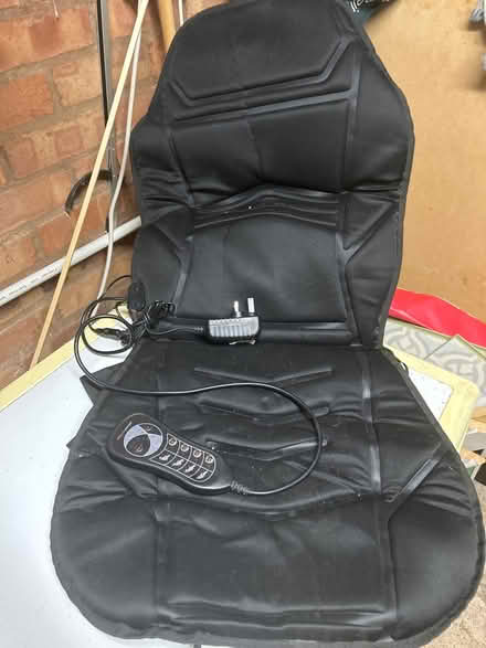 Photo of free NOT WORKING - Car heat/massage seat (Bartley Green B32) #1