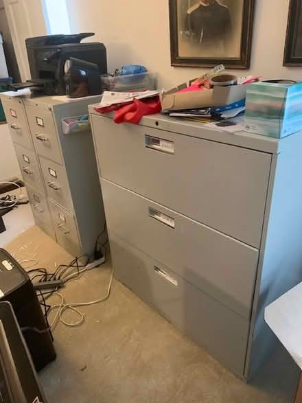 Photo of free Desks, File cabinets, etc (Chestnut Hill) #4