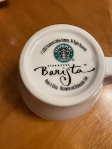 Photo of free Two Starbucks coffee cups (Chevy Chase DC) #2