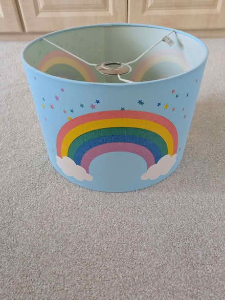 Photo of free Rainbow lampshade, 30cm diameter (Bishopton Hamlet CV37) #2