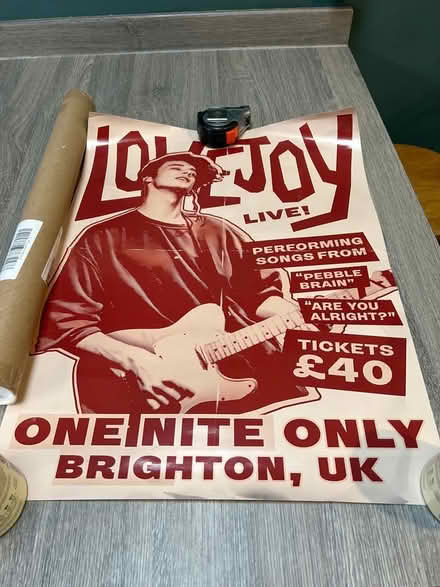 Photo of free Lovejoy Band Poster. (Southsea PO4) #1