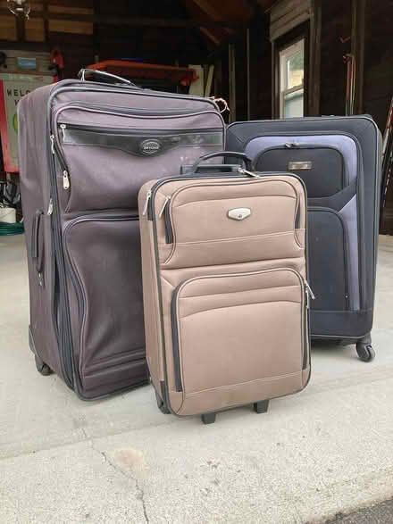 Photo of free suitcases (Belmont, MA) #1