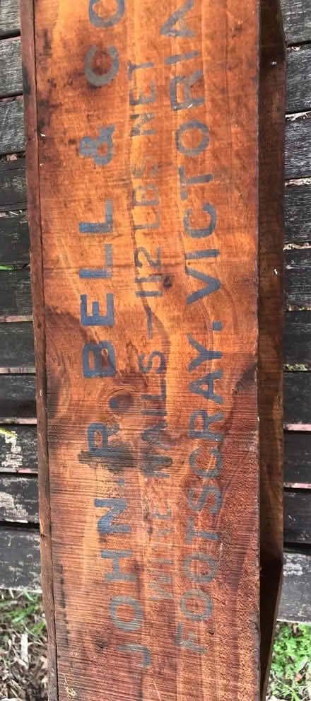 Photo of free Vintage wooden box (greensborough) #4