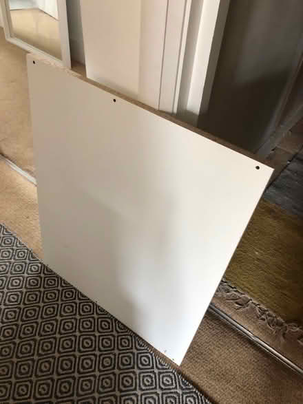 Photo of free Ikea pax shelf or just white mdf 72cm x58cm (Harborne B17) #1