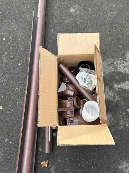 Photo of free Assorted guttering spares (Northcourt OX14) #1