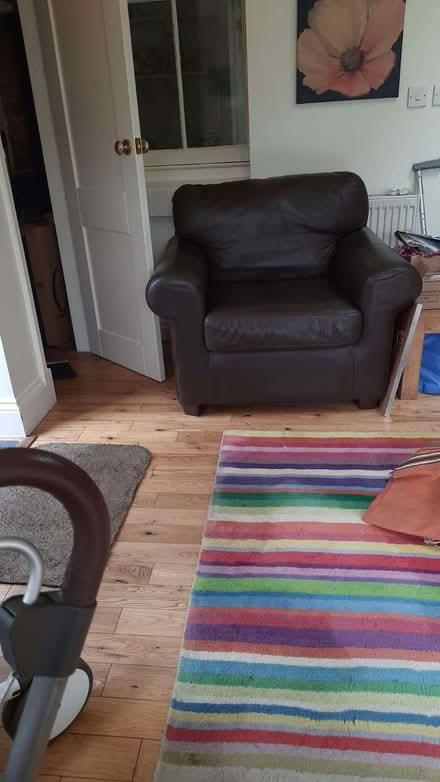 Photo of free Ikea leather chair c 2006 Knighton (Knighton LD7) #1