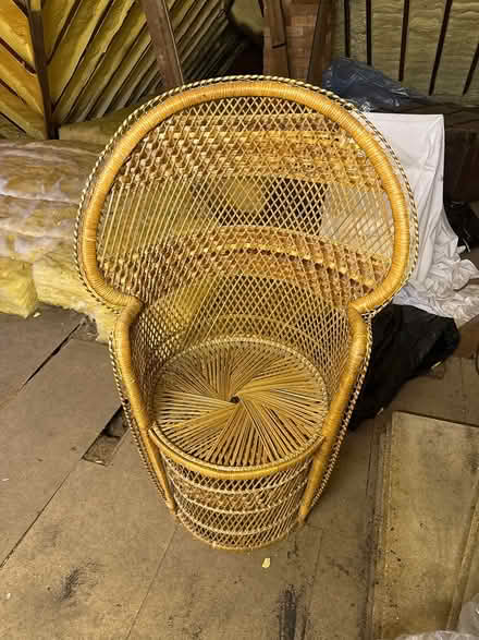 Photo of free Wicker chair (Poole BH14) #1