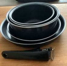 Photo of free Tefal stacking pan set (Swannington LE67) #4