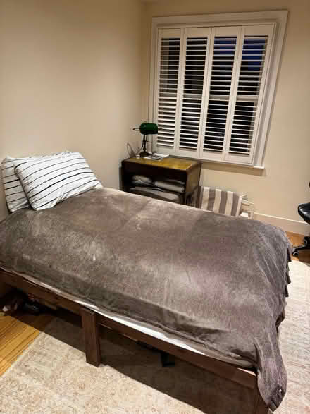 Photo of free Double bed with mattress (Kensington W8) #1