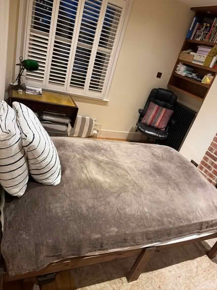 Photo of free Double bed with mattress (Kensington W8) #2