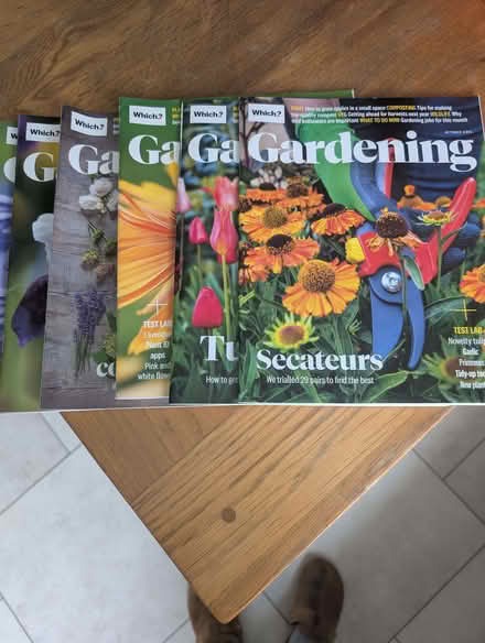 Photo of free Which gardening magazines (St Ann's NG3) #1