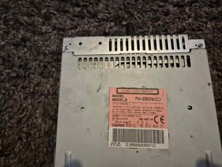 Photo of free Original Clarion Radio/CD player for Peugeot 206 or similar (Bengeo SG14) #2