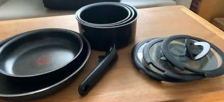 Photo of free Tefal stacking pan set (Swannington LE67) #1
