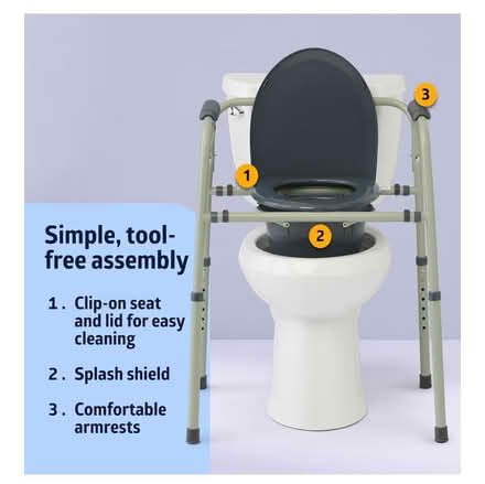 Photo of free Medline 3-in-1 Commode (West San Jose 95128) #3