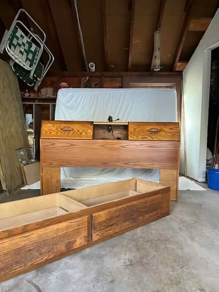 Photo of free Double Platform Bed (Branford Short Beach) #1